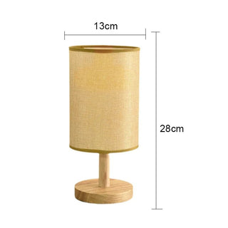 Lampada Comodino Bambù Legno Illuminazione Calda Fredda Neutra Alimentatore USB Accessori Arredamento Casa Decorazione Interni - INTERIOR DREAM DESIGN