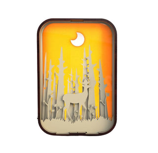 Lampada Comodino Legno Minimalista - INTERIOR DREAM DESIGN