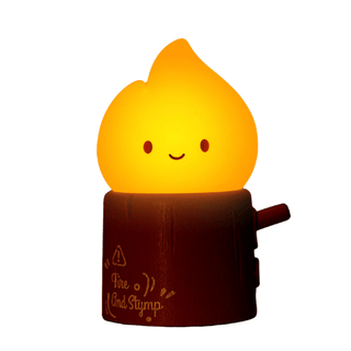 Lampada Comodino Simpatica Torcia Fantasma Colore Caldo Marrone Cameretta Bambini Decorazione Casa-INTERIOR DREAM DESIGN