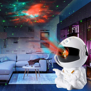 Lampada Design Astronauta LED Proiettore Decorazione Camera Letto Comodino Tavolo Accessori Casa - INTERIOR DREAM DESIGN