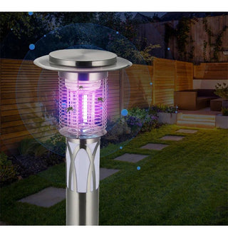 Lampada Insetticida Esterno Lungo LED Elettrico Luminoso Grigio Utile Resistente Pratico-INTERIOR DREAM DESIGN