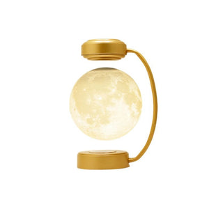 Lampada Lunare LED 3D Fluttuante Levitazione Magnetica Rotazione - INTERIOR DREAM DESIGN