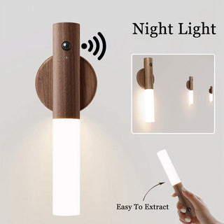 Lampada Notturna Magnete LED Wireless Sensore PIR - INTERIOR DREAM DESIGN