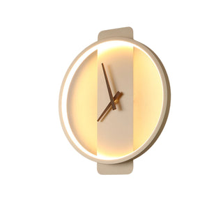 Lampada Parete Stile Nordico Design Orologio - INTERIOR DREAM DESIGN