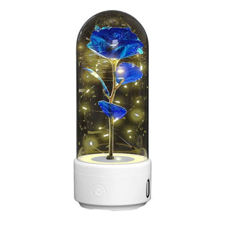 Lampada Rosa LED Campana Vetro Speaker Bluetooth - INTERIOR DREAM DESIGN