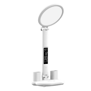 Lampada Scrivania LED Orologio Ventola Dimmerabile USB - INTERIOR DREAM DESIGN