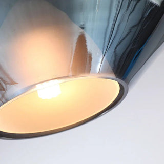 Lampadario Pendente Diversi Colori Vetro Sospeso Diverse Dimensioni Emissione Luce Calda Neutra Fredda-INTERIOR DREAM DESIGN