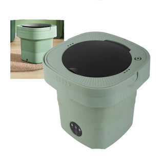 Lavatrice Portatile Piccole Dimensioni Colorata Utile Viaggio Capacità 6,5L Pieghevole-INTERIOR DREAM DESIGN