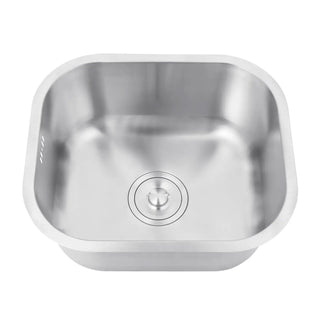 Lavello Lavandino Lavabo Argento Acciaio Inossidabile 304 Resistente Tubi Drenaggio Alta Qualità Accessori Cucina Casa - INTERIOR DREAM DESIGN