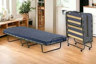 Lettino Materasso Incluso Morbido Pieghevole Utile Casa Camera Letto Cameretta-INTERIOR DREAM DESIGN