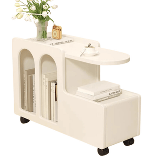 Libreria Porta Oggetti Piccolo Mobile Comò Decorazione Salotto Diverse Colorazioni Materiale Legno-INTERIOR DREAM DESIGN