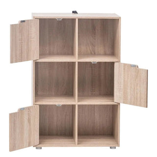 Libreria Risparmia Spazio Stabile Sicura Porte Antipolvere Soggiorno Camera Da letto Scaffale Arredamento Casa Salotto - INTERIOR DREAM DESIGN