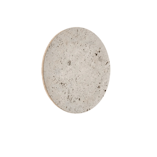 Luce Lampada Muro Effetto Pietra Colore Panna Luce Calda Variabile Elegante Raffinata-INTERIOR DREAM DESIGN