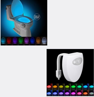 Luce LED WC Sensore Movimento 4.5W Materiale ABS - INTERIOR DREAM DESIGN