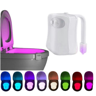 Luce LED WC Sensore Movimento 4.5W Materiale ABS - INTERIOR DREAM DESIGN