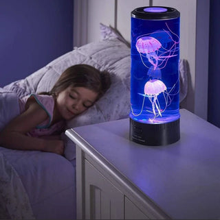 Luce Notturna Decorativa USB Effetto Acquario - INTERIOR DREAM DESIGN