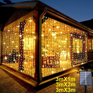 Luci Varie Dimensioni Varie Modalità Natale Feste Giardino Design Cascata Waterproof LED Interno Esterno adatte A Feste - INTERIOR DREAM DESIGN