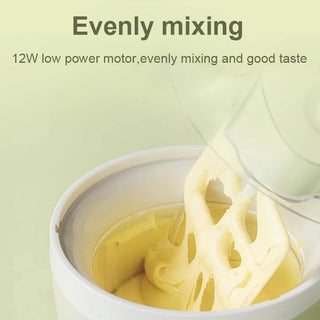 Macchina Gelato Capacità 1 Litro Colore Verde Chiaro Gelatiera Elettrodomestici Casa Cucina-INTERIOR DREAM DESIGN