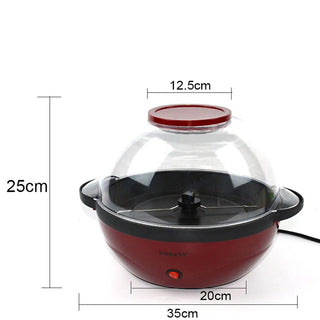 Macchina Popcorn Elettrica Pratica Rossa Simpatica Cucina Decorazioni Casa-INTERIOR DREAM DESIGN