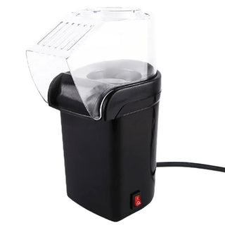 Macchina Popcorn Piccola Simpatica Nera Pratica Cucina Automatica Calda Resistente-INTERIOR DREAM DESIGN