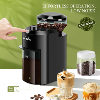 Macinacaffè Elettrico Frullatore Chicchi Caffè Diverse Impostazioni Oltre 28 Funzioni Accessori Elettrodomestici Casa Cucina - INTERIOR DREAM DESIGN