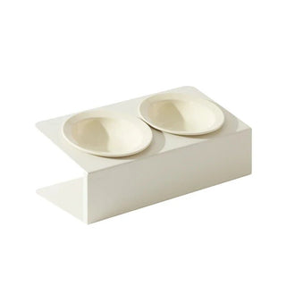 Mangiatoia Animali Domestici Materiale Ceramica Diverse Colorazioni Ciotola Con Supporto-INTERIOR DREAM DESIGN