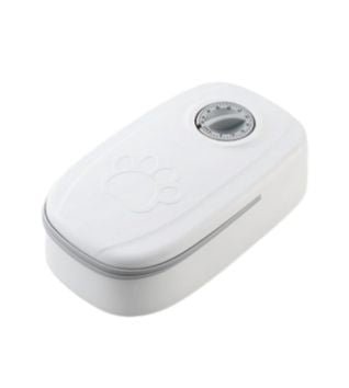 Mangiatoia Automatica Cani Gatti Timer Ciotola Acciaio Inox - INTERIOR DREAM DESIGN