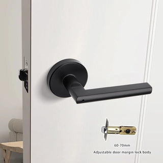 Maniglia Acciaio Inossidabile Senza Serratura Argento Nero Blocco Sicurezza-INTERIOR DREAM DESIGN