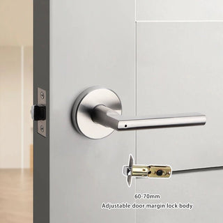 Maniglia Acciaio Inossidabile Senza Serratura Argento Nero Blocco Sicurezza-INTERIOR DREAM DESIGN