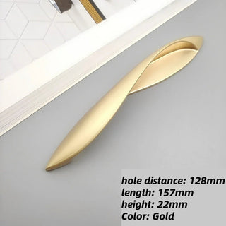 Maniglie Materiale Lega Di Zinco Decorazione Mobili Design Moderno Diverse Colorazioni Modello Elegante-INTERIOR DREAM DESIGN