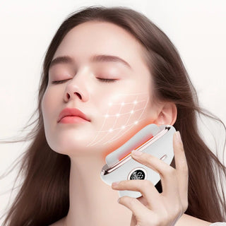 Massaggiatore Bianco Piccolo Massaggio Rilassante Comodo ABS Pratico Vibrazione-INTERIOR DREAM DESIGN