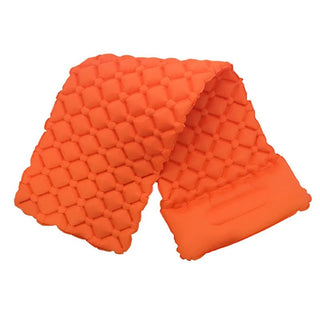 Materassino Gonfiabile Portatile Piccolo Blu Azzurro Verde Arancione Viaggio Camera Letto-INTERIOR DREAM DESIGN