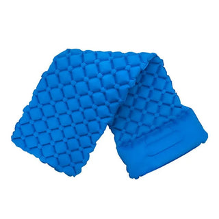 Materassino Gonfiabile Portatile Piccolo Blu Azzurro Verde Arancione Viaggio Camera Letto-INTERIOR DREAM DESIGN