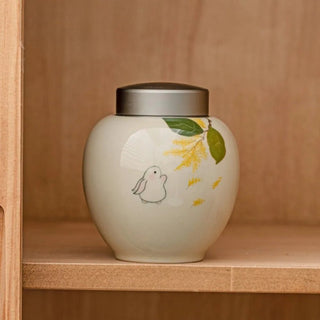 Memorale Colore Beige Ceramica Capacità 350ml Disegno Animali Domestici - INTERIOR DREAM DESIGN