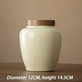 Memoriale Ceramica Beige Diversi Modelli Animali Domestici Funerale Anfora - INTERIOR DREAM DESIGN