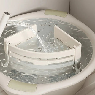 Mensole Da Bagno Per Doccia In Alluminio Vari Modelli Piccole Dimensioni Con Appendi Asciugamani Di Colore Bianco - INTERIOR DREAM DESIGN