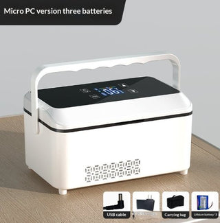 Mini Frigorifero Portatile Doppio Uso Auto Casa Alimentato USB - INTERIOR DREAM DESIGN