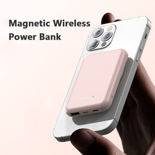Mini Power Bank Portatile Magnetico 10000 mAh Ricarica Rapida - INTERIOR DREAM DESIGN