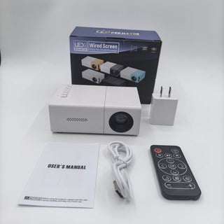 Mini Proiettore Smartphone Portatile Compatto Casa Viaggio - INTERIOR DREAM DESIGN