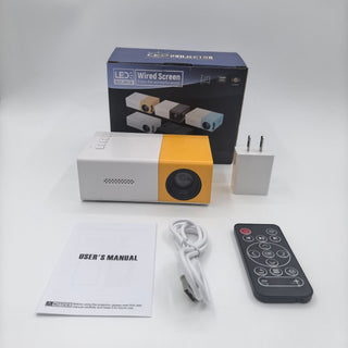 Mini Proiettore Smartphone Portatile Compatto Casa Viaggio - INTERIOR DREAM DESIGN