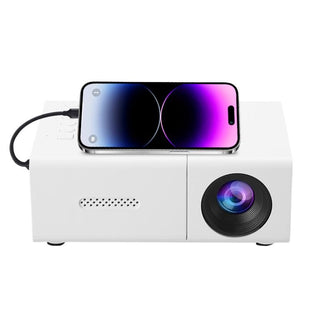 Mini Proiettore Smartphone Portatile Compatto Casa Viaggio - INTERIOR DREAM DESIGN