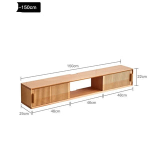 Mobile Di Legno Sospeso Salva Spazio Modelli Diversi Colori Diversi Moderno Adatto Design Per TV - INTERIOR DREAM DESIGN