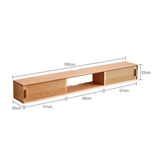 Mobile Di Legno Sospeso Salva Spazio Modelli Diversi Colori Diversi Moderno Adatto Design Per TV - INTERIOR DREAM DESIGN