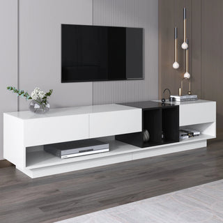 Mobile TV Design Moderno Lucido Struttura Stabile Durevole Arredamento Casa - INTERIOR DREAM DESIGN