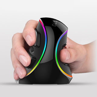 Mouse Ergonomico Verticale Snail Cablato Anti Affaticamento Mano - INTERIOR DREAM DESIGN