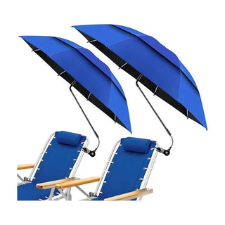 Ombrellone Traspirante Doppio Strato 360 ° Ombrellone Spiaggia Portatile Regolabile - INTERIOR DREAM DESIGN