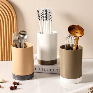 Organizer Cucina Contenitore Posate Diversi Colori Decorazione Casa Pratico Comodo-INTERIOR DREAM DESIGN