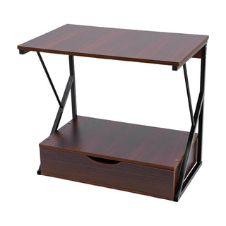 Organizer Cucina Marrone Scuro Legno Ferro Comodo 1 Cassetto-INTERIOR DREAM DESIGN