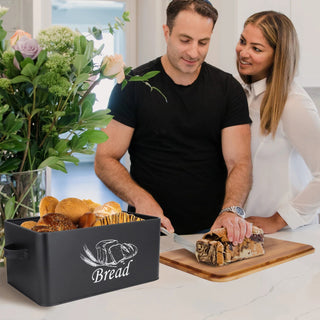 Organizer Cucina Porta Pane Scatola Organizzazione Legno Arredamento-INTERIOR DREAM DESIGN