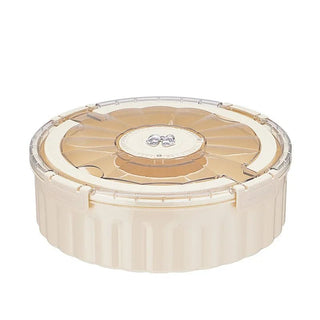 Organizer Diversi Colori Rosa Beige Trasparente Plastica Utile Pratica Cucina-INTERIOR DREAM DESIGN